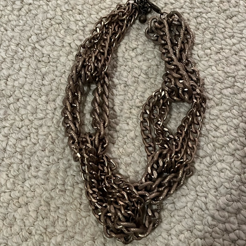 Intertwining Chain Necklace